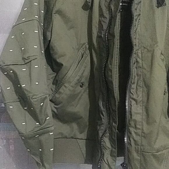 G-star Raw  army green   bomber  MEN'S jacket  size S - Picture 6 of 10